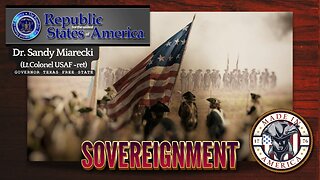 Sovereign Redneck Renegade a Republic Fireside w/ Dr. Sandy Miarecki (USAF Lt. Col -Ret.)