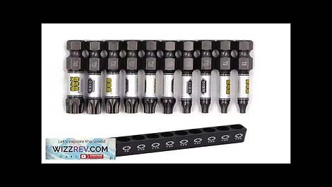 1/4 Screwdriver Bit Set 11pcs Magnetic Drill Bits Hex Shank Impact Driver Review