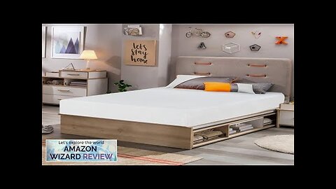 FDW 8 inch Twin Mattress Gel Memory Foam Mattress for Cool Sleep Review