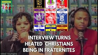 Cellus Hamilton | Should Christians Denounce fraternities & Sororities (The divine 9)