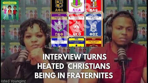 Cellus Hamilton | Should Christians Denounce fraternities & Sororities (The divine 9)