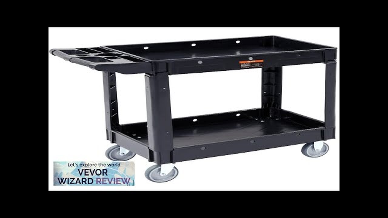 VEVOR Utility Service Cart 40 x 17 x 33 In 2 Review