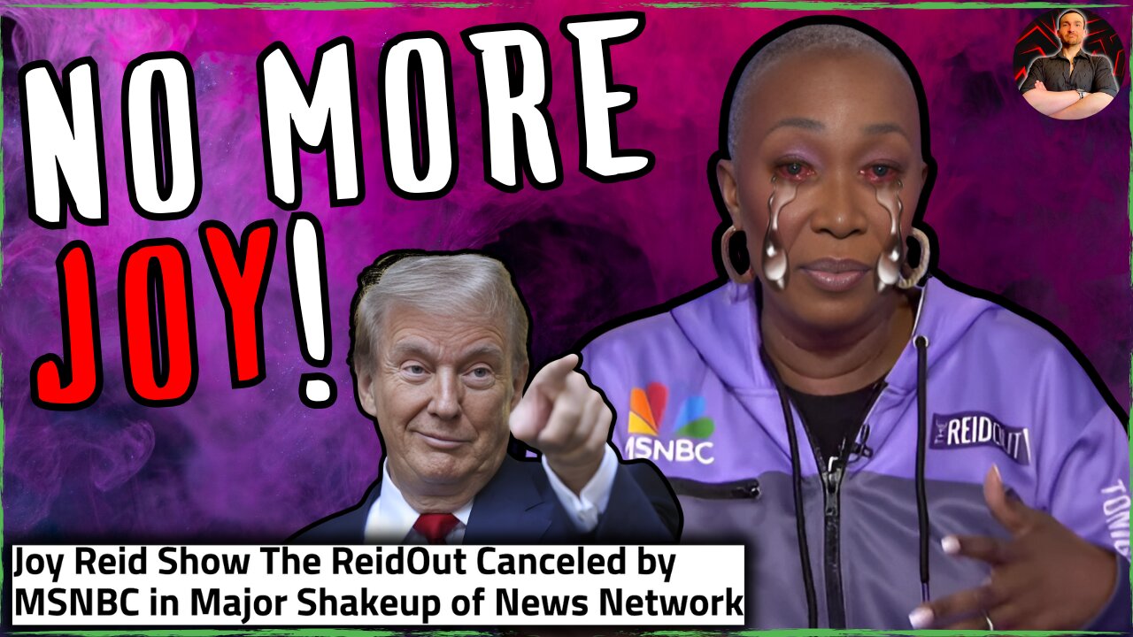 Joy Reid FIRED By MSNBC and Her Last Broadcast Was HILARIOUS!