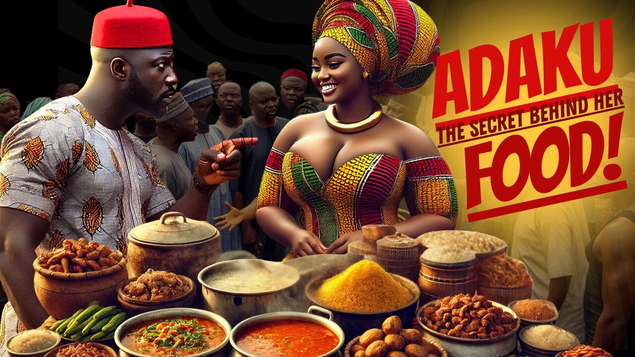 You Won’t Believe the SECRET Ingredient in Adaku’s Food! | Folktale Mystery.