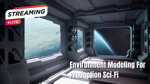 🔴Environment Modeling for Production Sci-Fi Part 8