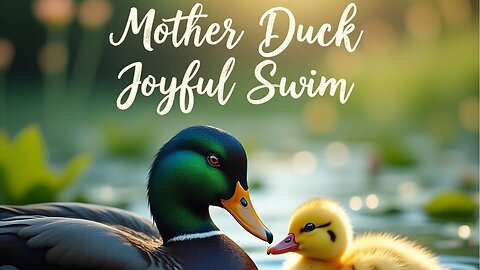 "A Mother's Love: A Duckling's Journey", Cute baby animal