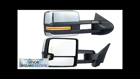 VEVOR Towing Mirrors Left & Right Pair Set for Chevrolet Silverado Review