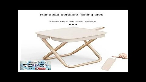 Portable multifunctional outdoor picnic camping folding chair ultra light fishing stool Review