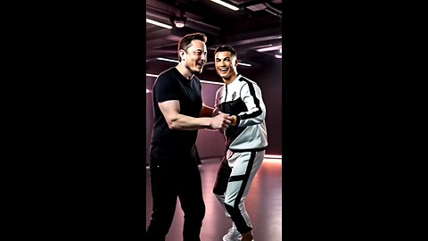 ELON MUSK and CRISTIANO RONALDO DANCE OFF!