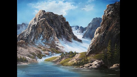 Paint with Kevin Hill - Canadian Glacier