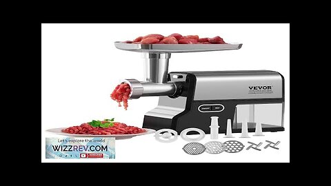 Electric Meat Grinder 4.2 Lbs/Min Sausage Stuffer Maker for Home Kitchen Review