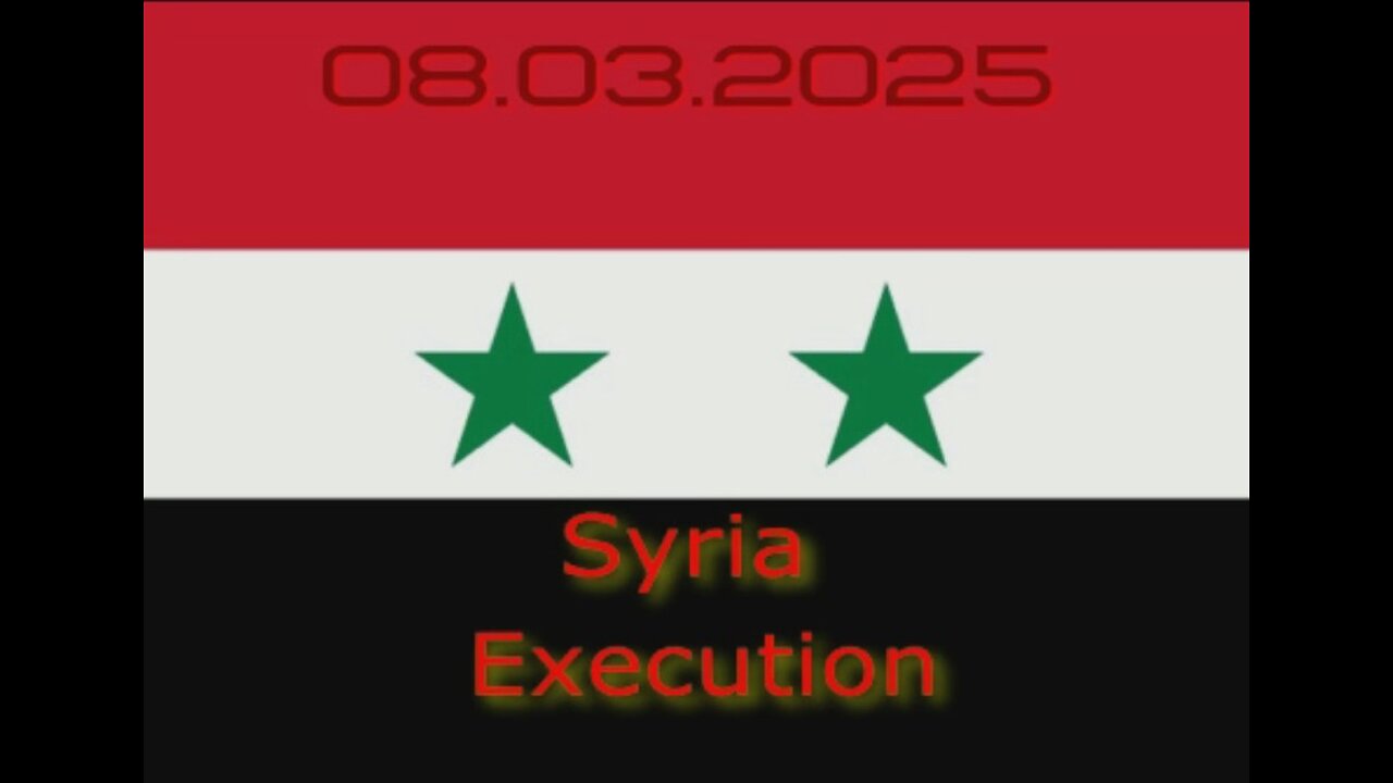 Syria Execution