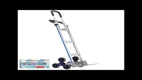 VEVOR Stair Climbing Cart 550 lbs Load Capacity Aluminum Hand Truck Dolly Review