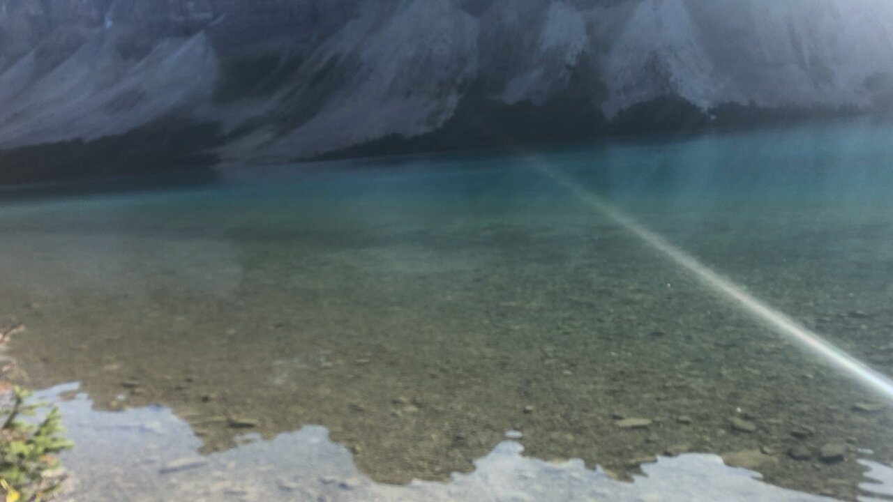 Bow lake,Canada