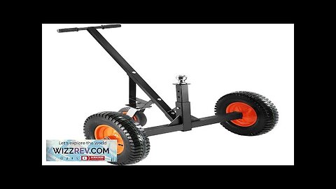 VEVOR Adjustable Trailer Dolly 1000lbs Tongue Weight Capacity Carbon Steel Trailer Mover Review