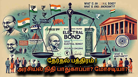 Electoral Bonds Explained in Tamil| What is an Electoral Bond?