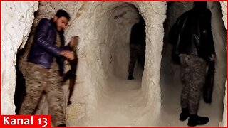 Following toppling of Assad, huge tunnels leading to presidential palace were discovered in Damascus