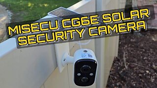 MISECU Tuya 3MP Solar Security Camera CG6E | Full Review & Live Footage (2025)