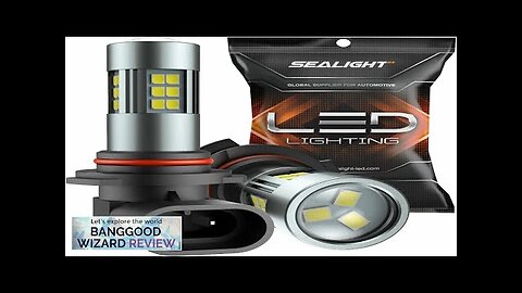 SEALIGHT F1 Pair 4W 380LM Car LED Headlight Blubs 6000K Cool White Review