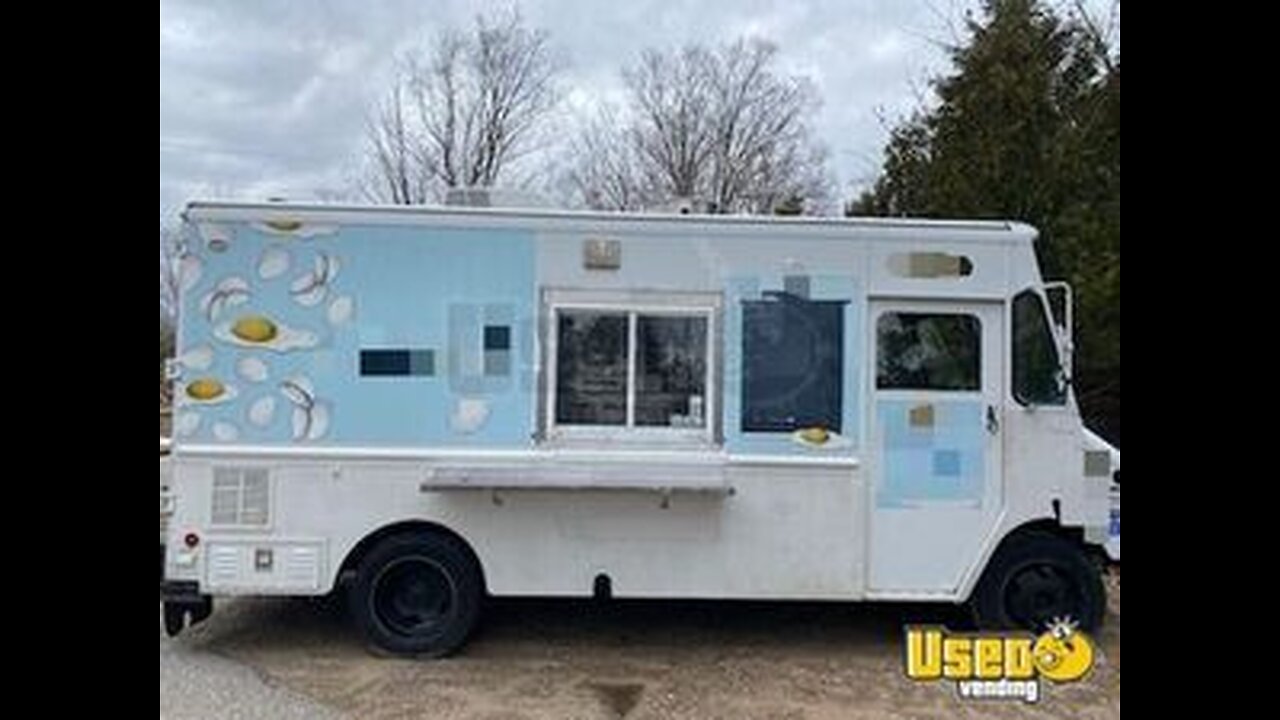 Grumman Olson P30 Step Van Kitchen Food Truck with Fire Suppression System for Sale in Michigan!