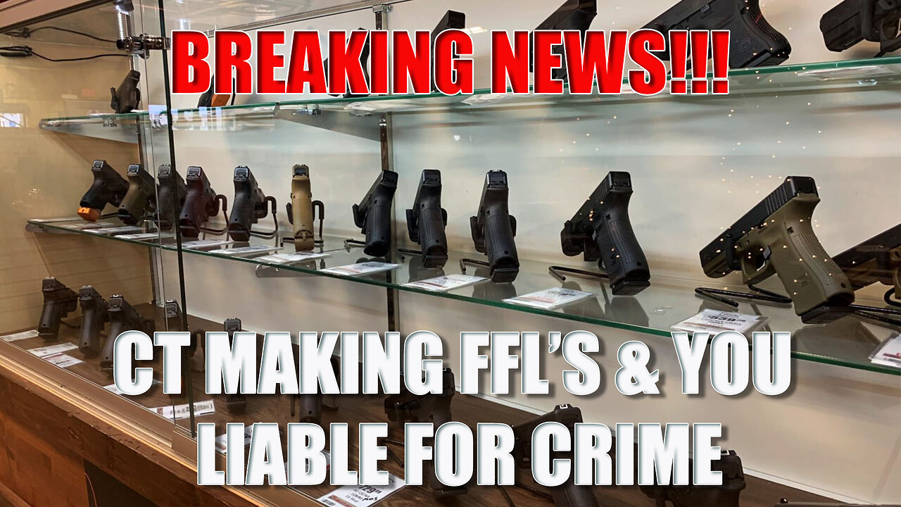 BREAKING NEWS: CT Going After FFL's