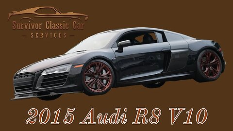 2015 Audi R8 R Tronic Sequential Shift 5.2-Liter DOHC 32V V10