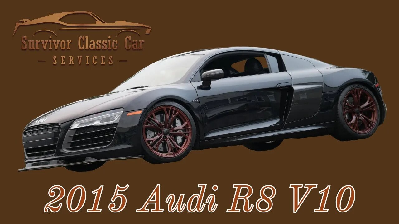 2015 Audi R8 R Tronic Sequential Shift 5.2-Liter DOHC 32V V10