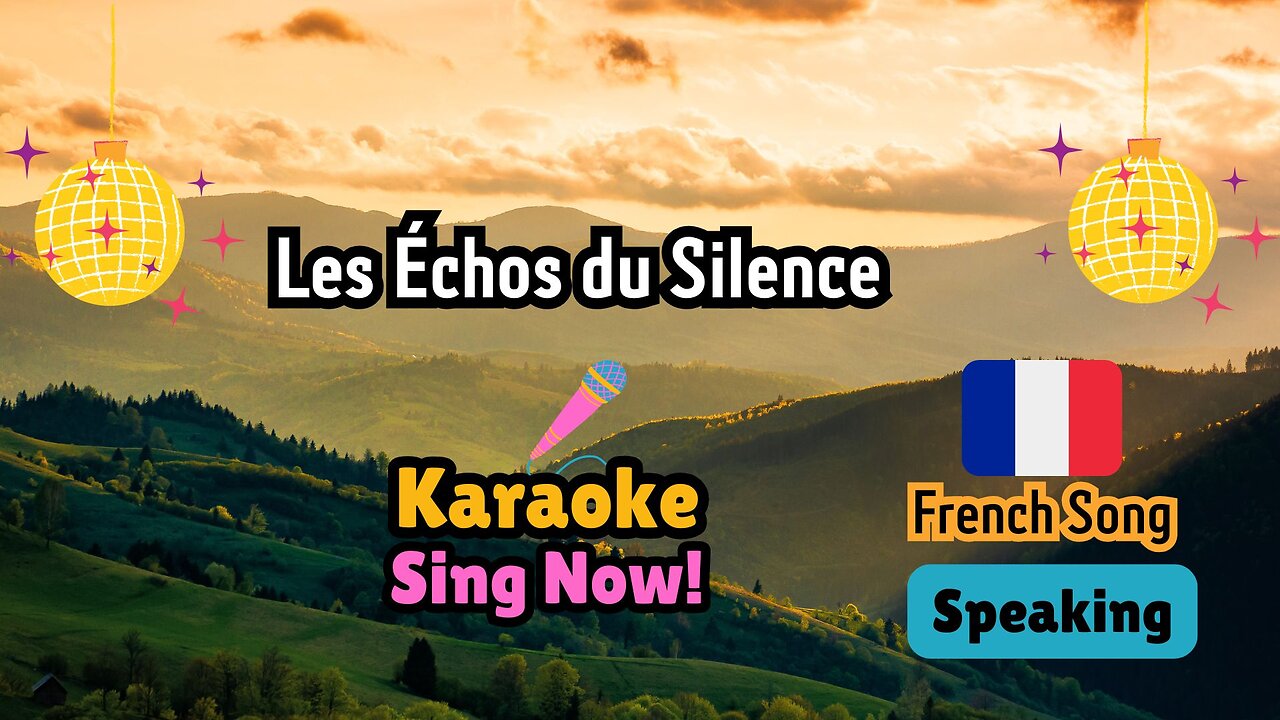 Karaoke Chllenge. French Music Fun.