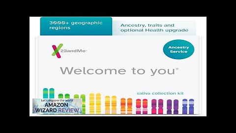 23andMe Ancestry Service DNA Test Kit with Personalized Genetic Reports Including Review