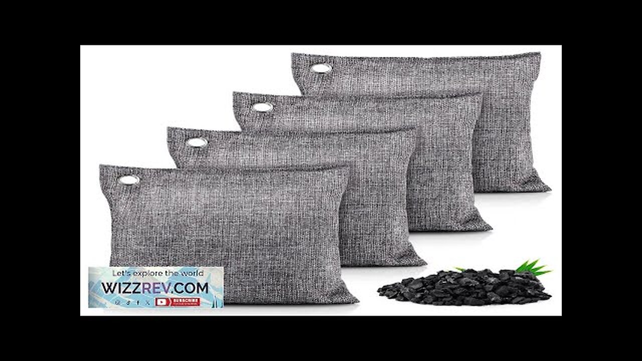 10pcs Natural Bamboo Charcoal Dehumidifier Bag Air Dehumidifier Dryer Deodorizer Odor Review