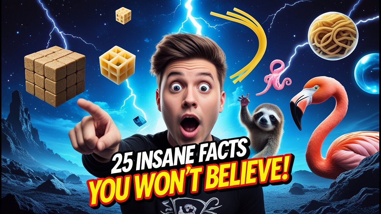 25 random wacky facts to blow your mind