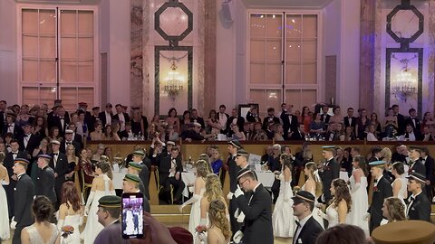 Dancing at the Akademikerball ‘25 in Vienna, Austria