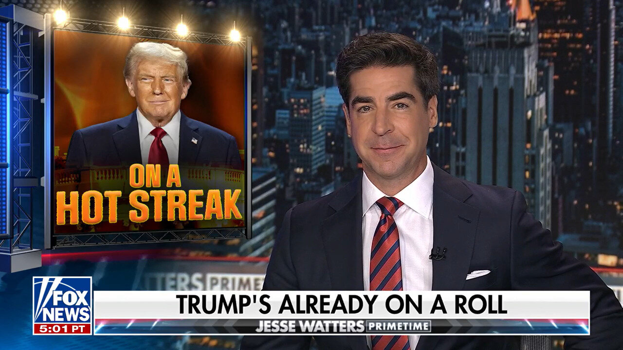 Jesse Watters: Trump Is Bringing 'Head-Snapping' Change To Washington