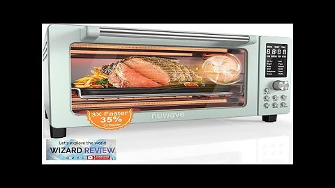 Nuwave Bravo Pro Smart Air Fryer Toaster Oven Combo Airfryer Convection Oven Review