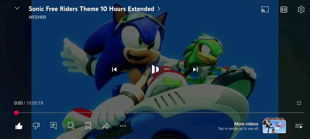 A very special sonic theme song 😎💙