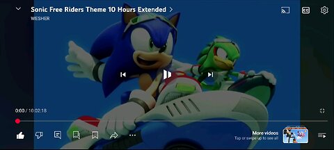 A very special sonic theme song 😎💙