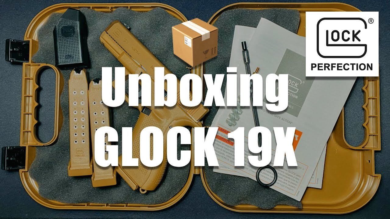 📦 Unboxing de GLOCK 19X 🔫 (Coyote)