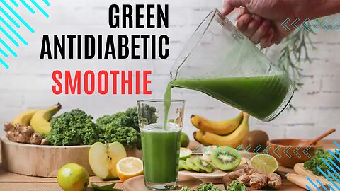 Drink This Daily! Powerful Green Smoothie to Lower Blood Sugar Naturally