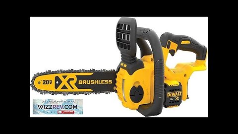 Dewalt DCCS620B 20V MAX XR Brushless Lithium-Ion 12 in. Compact Chainsaw (Tool Review