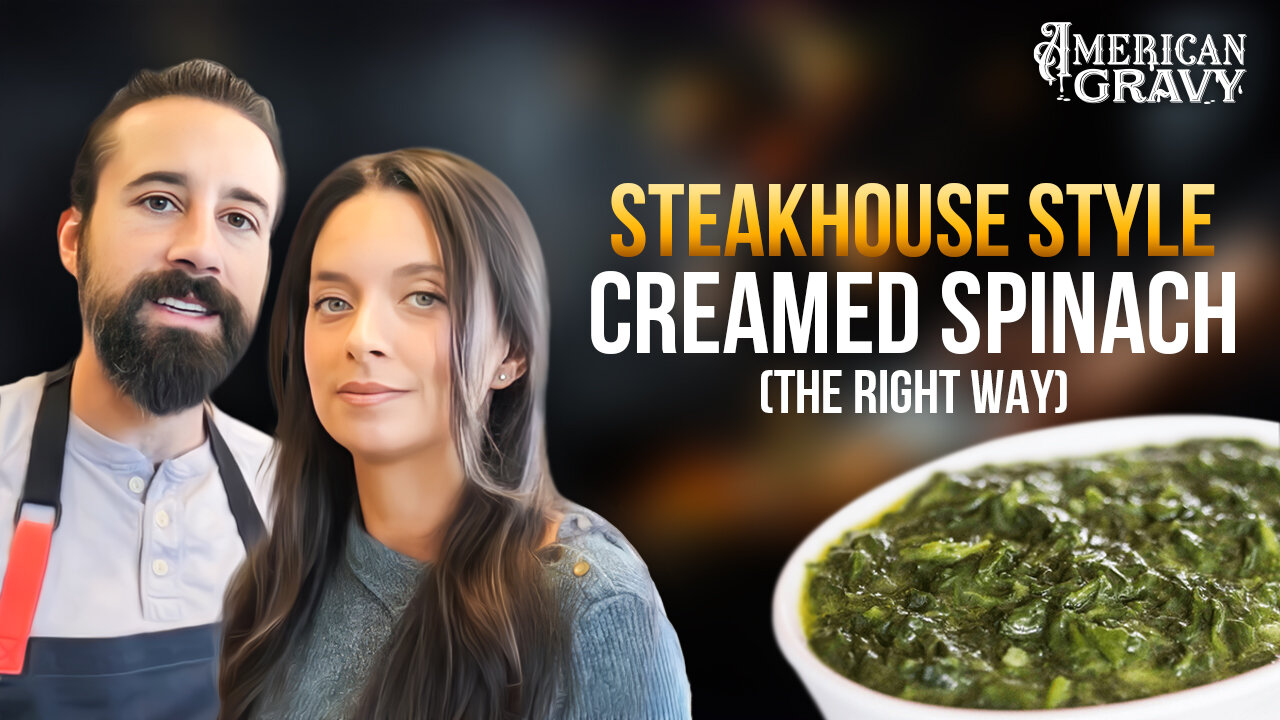 Steakhouse Quality Creamed Spinach