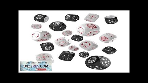 Crosshairs: Compact D6: Dice Set: Black & Pearl Review