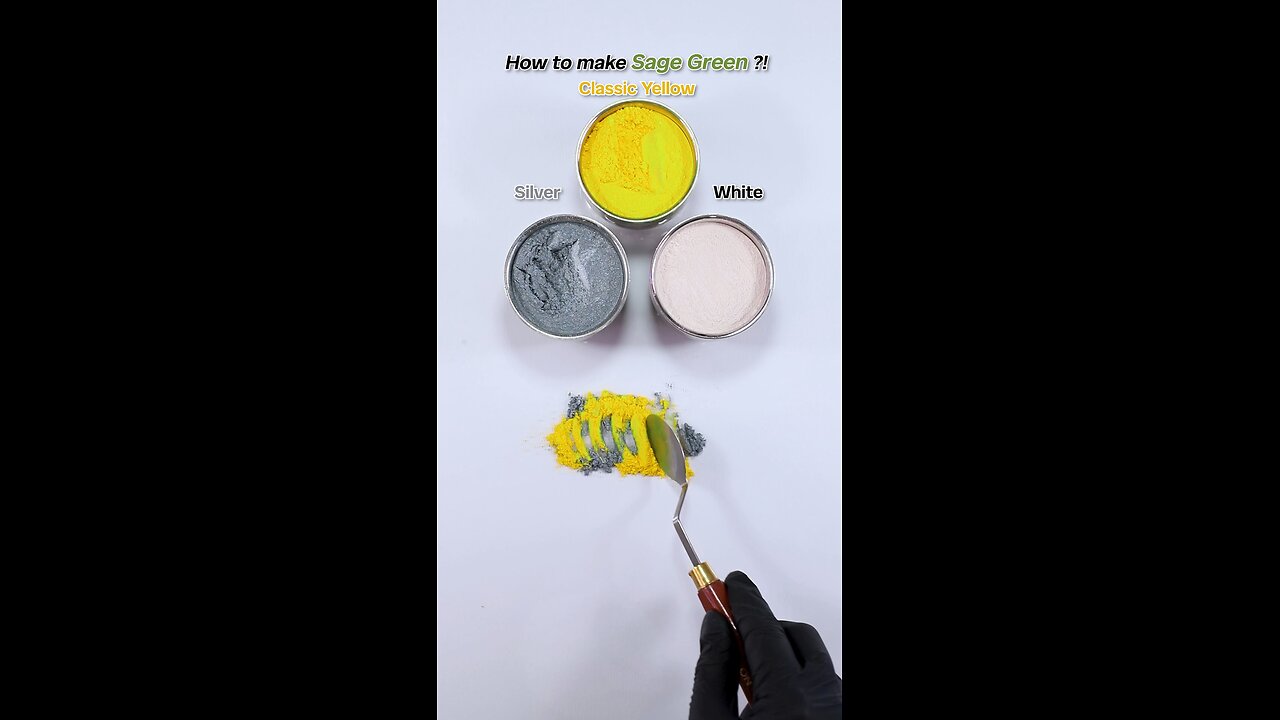 satisfying colour mixing videos