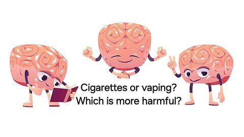 سیگار یا ویپ؟ : ضرر کدوم بیشتره؟ Cigarettes or vaping? Which is more harmful?