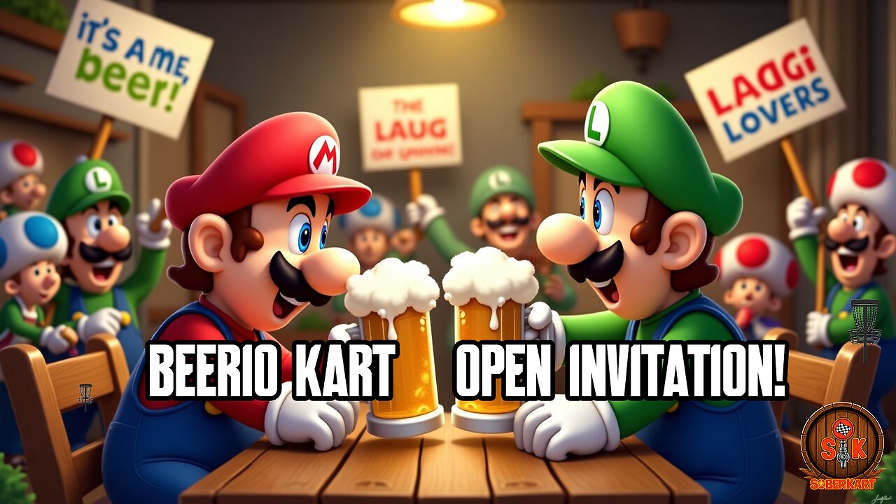 🎮 SoberKart Presents: Mario Kart 8 Drinking Game – OPEN INVITE! 🍻🏁