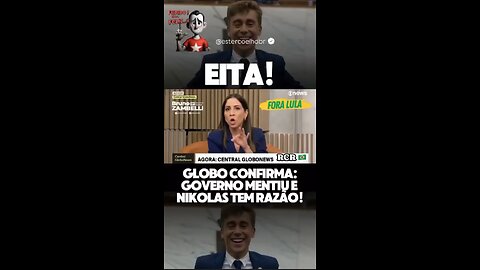 🤡 Até a #globolixo na consegue passar pano pro #presidiáriolula ®️©️®️🇧🇷#voltabolsonaro #corrupção