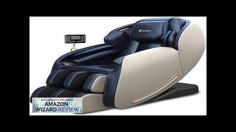 Real Relax Massage Chair, Full Body Zero Gravity SL-Track Shiatsu Massage Recliner Review