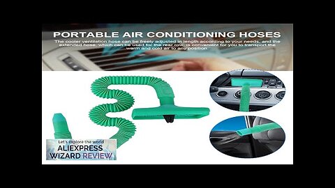 Car Air Conditioning Outlet Hose Universal A/C Outlet Hose Air Vent Jewel Review