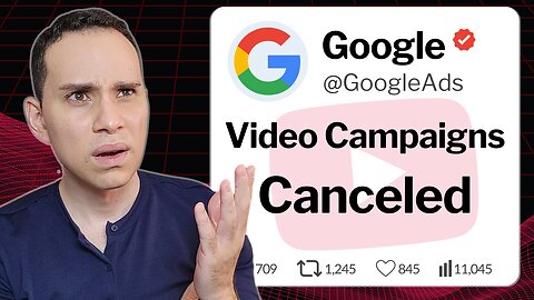 YouTube Cancels Ads? - Action Campaigns are GONE!