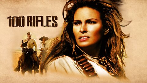 100 Rifles (1969) Jim Brown, Raquel Welch, Burt Reynolds