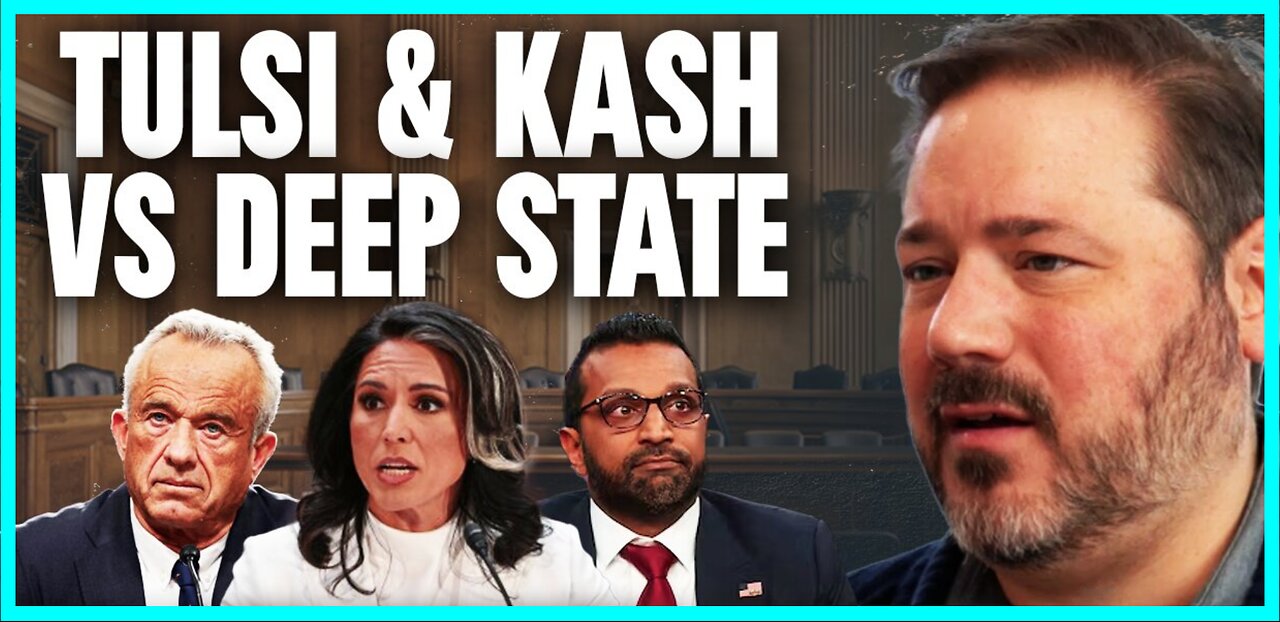 "The REAL Danger In America": Deep State Vs Tusli Gabbard, RFK Jr & Kash Patel